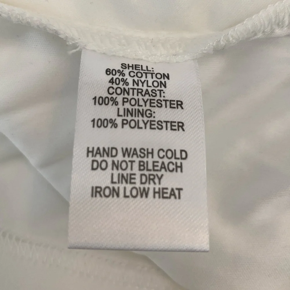 Lulus Flirting with Desire White Lace Bodycon Dress Size Medium - Picture 9 of 10